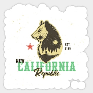 Fallout New California Republic Sticker